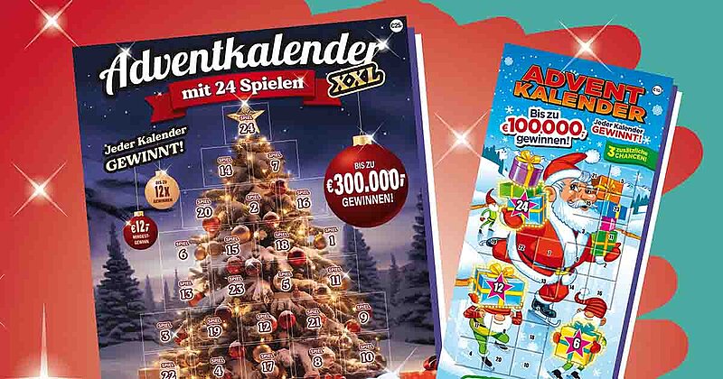 Rubbellos Adventkalender Abbildung 